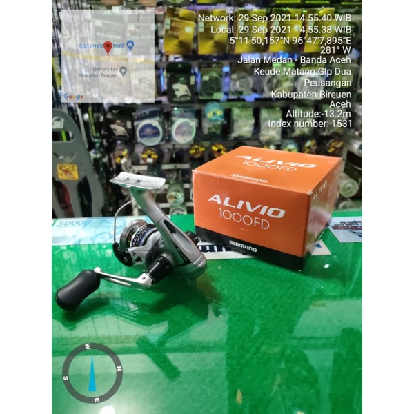 REEL SHIMANO ALIVIO 1000FD