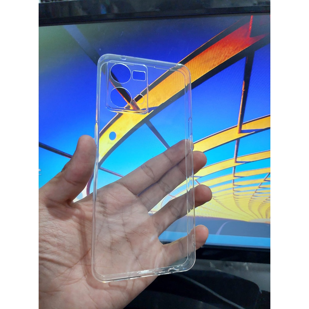 Clear Case Oppo Reno 8T 5G/8T 4G/A78 5G/A57 4G 2022 / OPPO A77S / RENO 7 4G  / RENO 8 4G / RENO 8 5G / RENO 8 PRO Softcase Transparant Casing Cover Bening