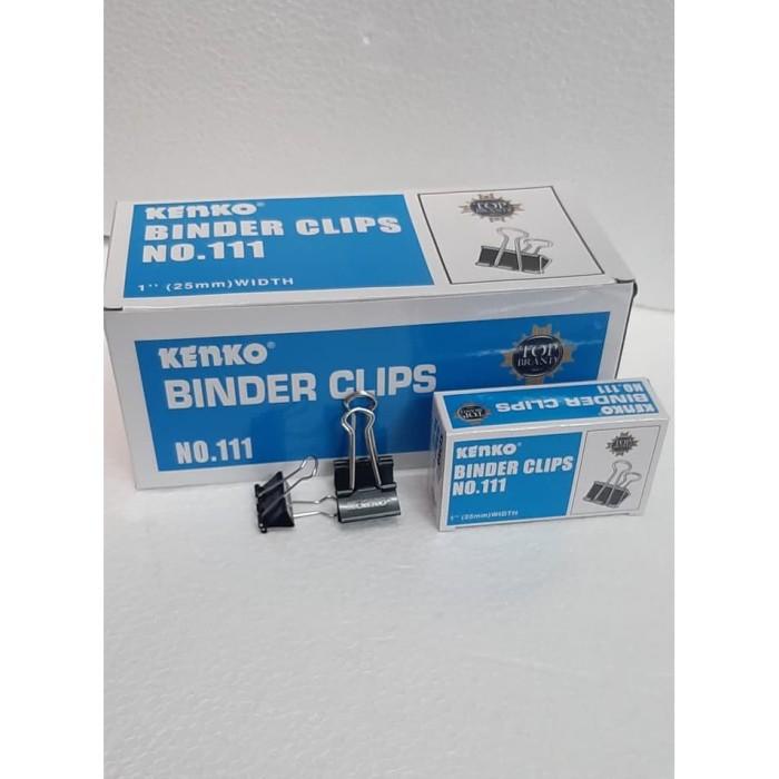 

Klip | Binder Clip Kenko No 111 (144Pcs)