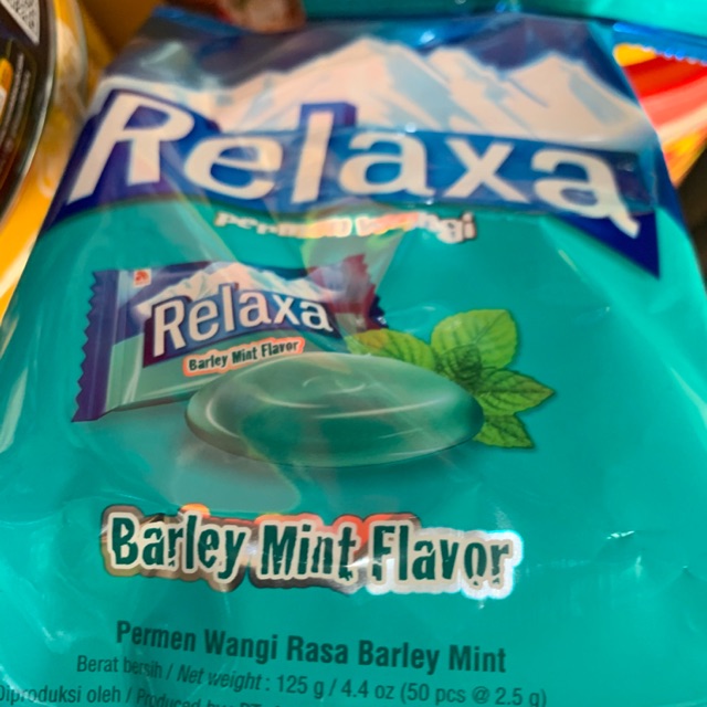 

Permen Relaxa Barley Mint isi 50 pcs