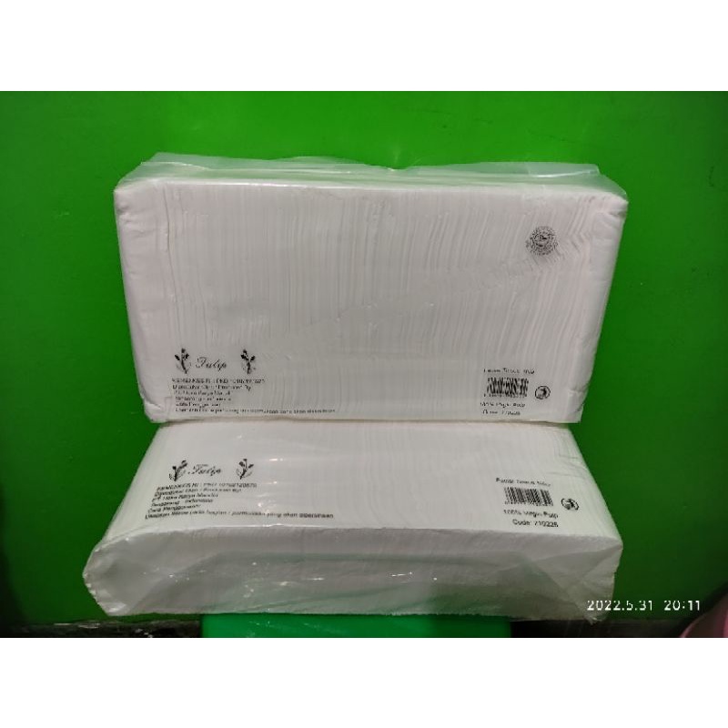 TISSUE TULIP 2ply 1000gr / TISSUE TULIP 1KG / TISU WAJAH 1000GR / TISSUE MURAH BERKUALITAS / TISU 1K