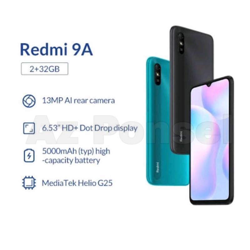 XIAOMI REDMI 9A GARANSI RESMI TAM