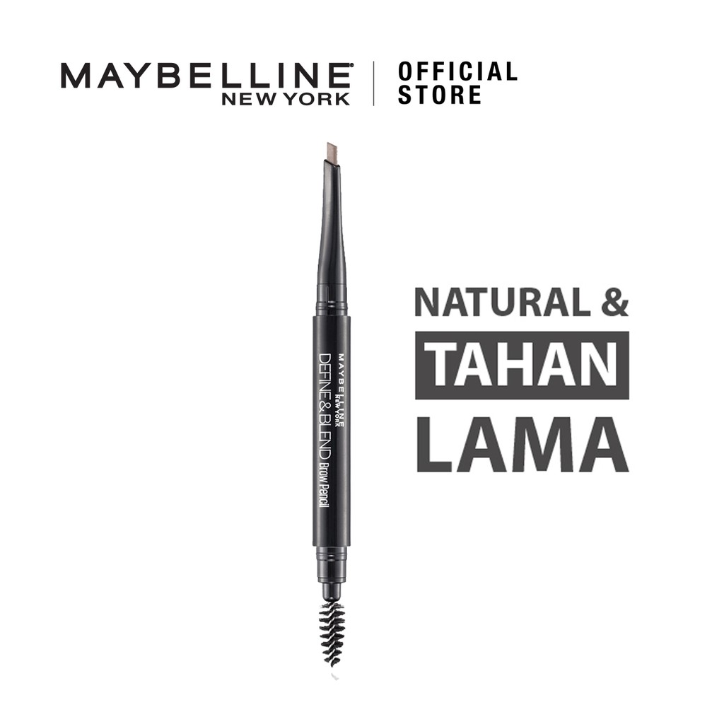 Rekomendasi Terbaik Maybelline Define and Blend Eyes Make Up - Natural
Brown (Pensil Alis Mekanik)