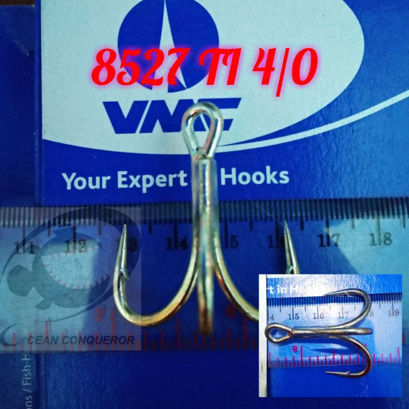 Treblehook / Treble Hook 4X Strong ECER VMC 8527 Ti