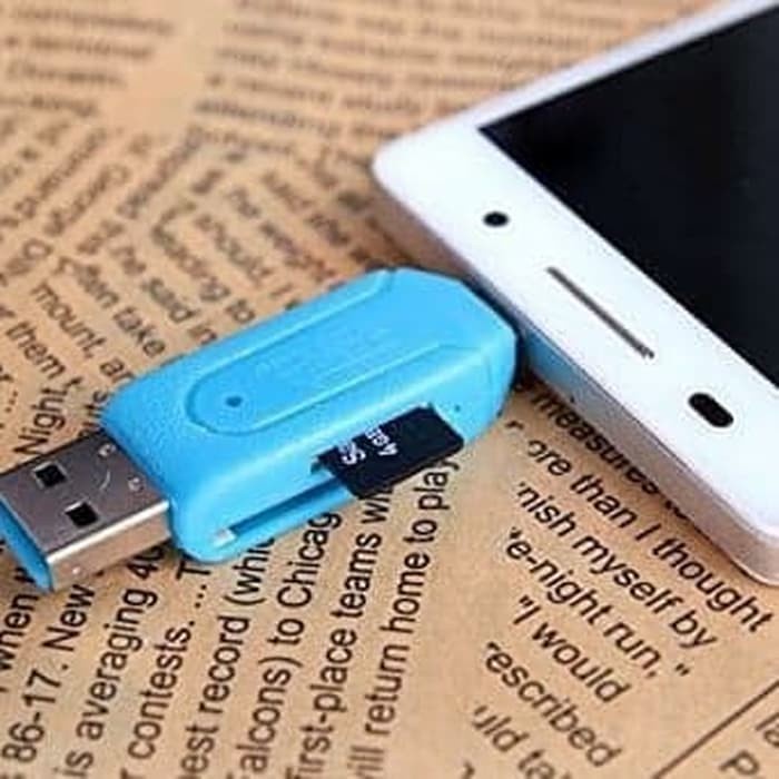 Cardreader katrider otg micro usb katreder kartumemori microSD adapter