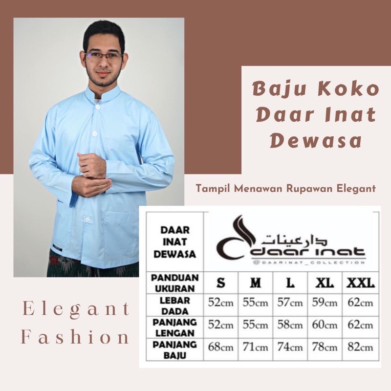 BAJU KOKO DAAR INAT HAIBAH . Koko haibah. Koko murah . baju koko. model koko ammu . Busana muslim . Baju koko . Koko dewasa . Seragam hadroh . Seragam marawis . Seragam