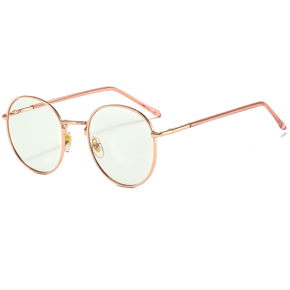 Kacamata Lensa Photocromic + Anti Radiasi Blueray (Bluechromic) Pria Wanita Frame Besi Photochromic-Photocromic#21