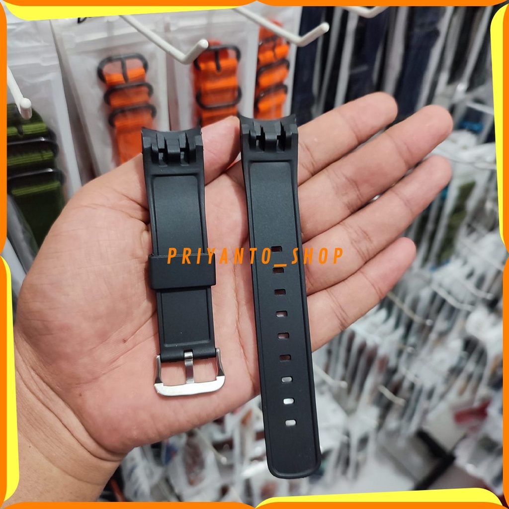 STRAP TALI JAM TANGAN QnQ M122 Q&amp;Q M-122 RUBBER WATCH BEND TERBAIK QNQ M122 PREMIUM