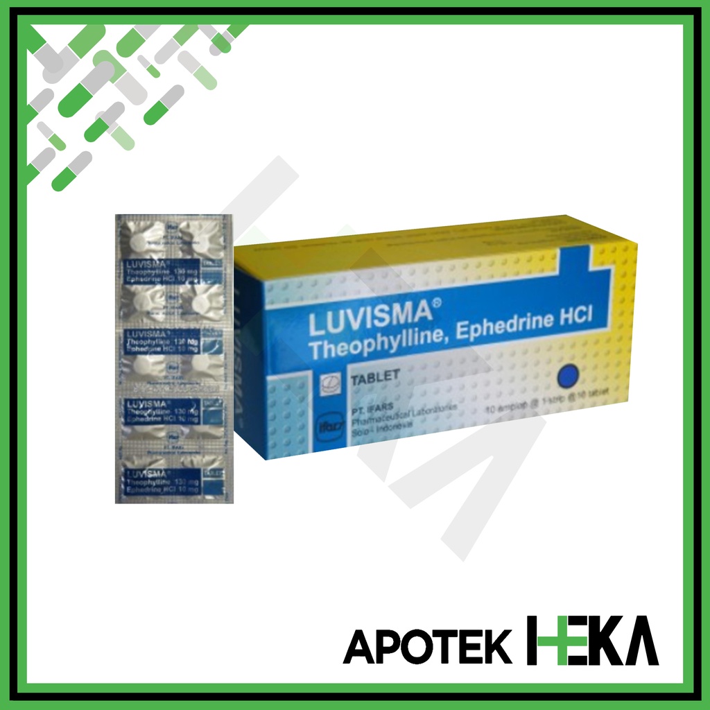 Luvisma Tablet Box isi 10x10 - Obat Asma, Flu, dan Pilek (SEMARANG)