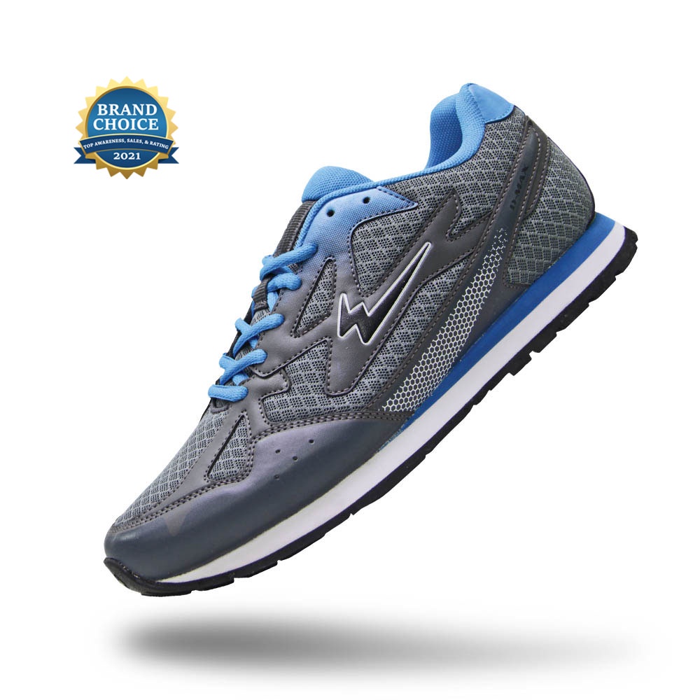 Sepatu Eagle Aero Abu Biru Muda – Running Shoes