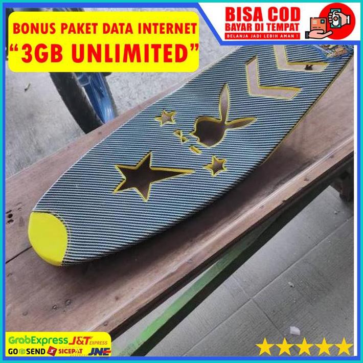 Jok Jupiter Z Burhan Biker Karbon Silver