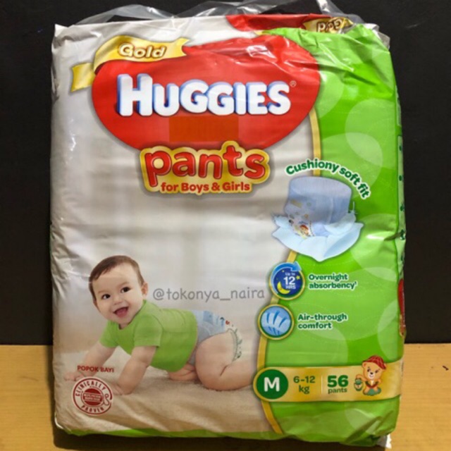 Huggies Gold Pants M 56
