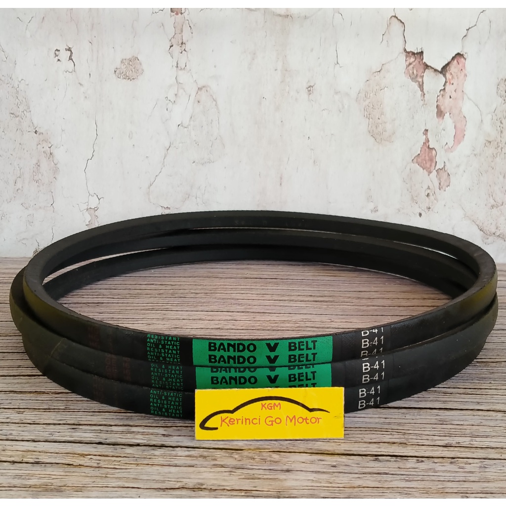 BANDO VAN BELT B-41 V BELT TALI KIPAS B41 FAN BELT VANBELT POLOS B-41