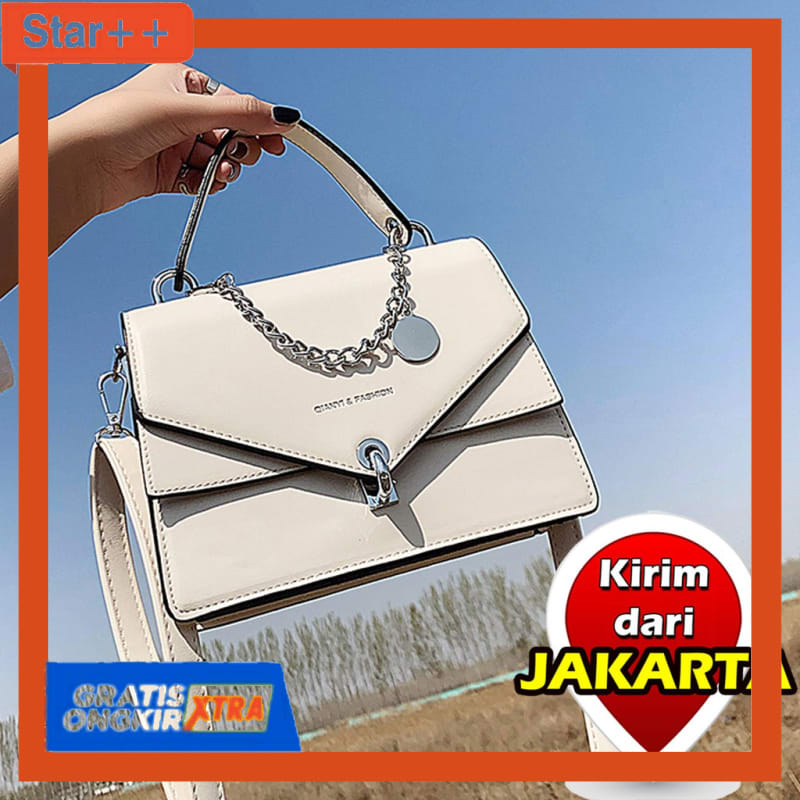 Tas Selempang [Tas Wanita]  Tasready Tas Selempang Wanita Fashion Rantai V 7352 Sale [PROMO]