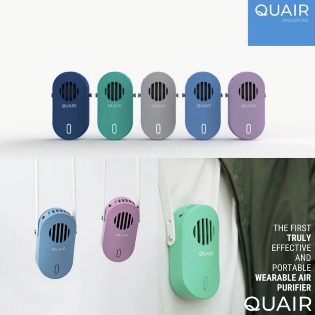 Quair Plasma Mini Wearable Air Purifier Portable Kalung Air Purifier