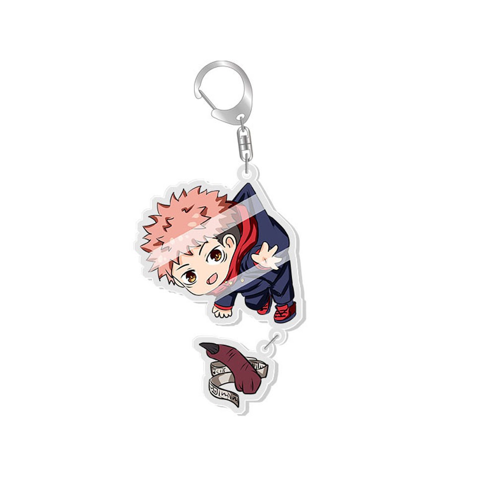 Lanfy Gantungan Kunci Akrilik Motif Karakter Anime Jujutsu Kaisen