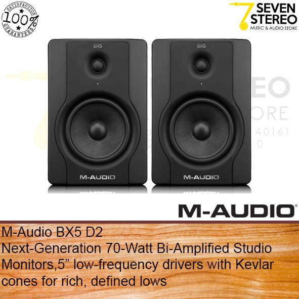 M-Audio BX5 D3 5 Inch Studio Monitor Speaker