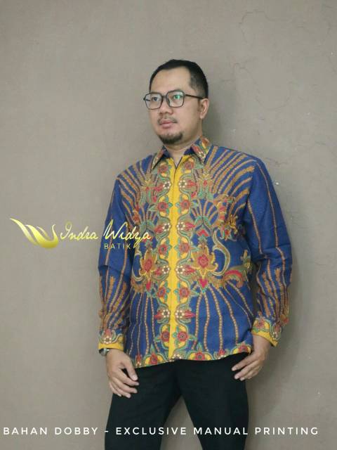 BATIK SABLON MALAM EXCLUSIVE DOBBY- Lengan PANJANG