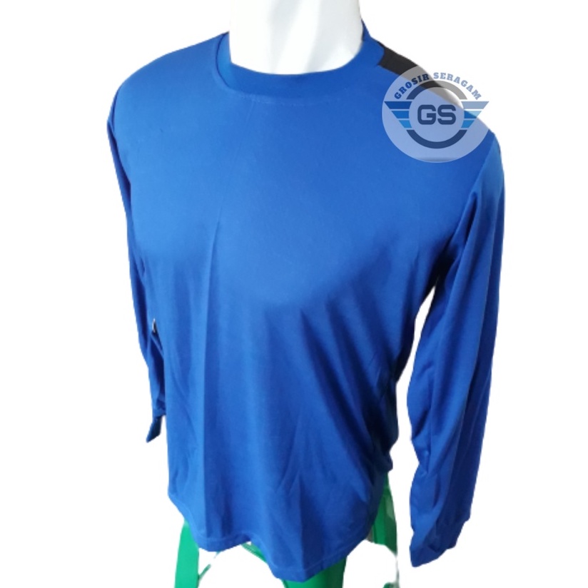 Kaos Panjang Biru PMR Kaos Lapangan Damkar Tactical