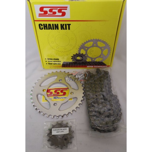 Gear Set Gir Set SSS 428 Rx King R15 New Supra Fit New Jupiter-Z