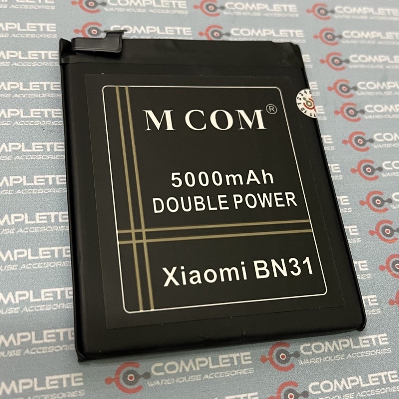 BATERAI REDMI BN-31 BATT BN31 BATT REDMI NOTE 5A | BATT BN 31 MCOM DOUBLE POWER ORIGINAL