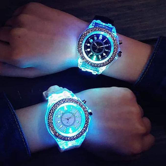 promo | diskon | sale JAM IMPORT BANGKOK LIGHT - Hitam terbaik | terlaris