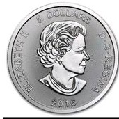 Koin perak 1 oz Canada Predators Cougar 2016