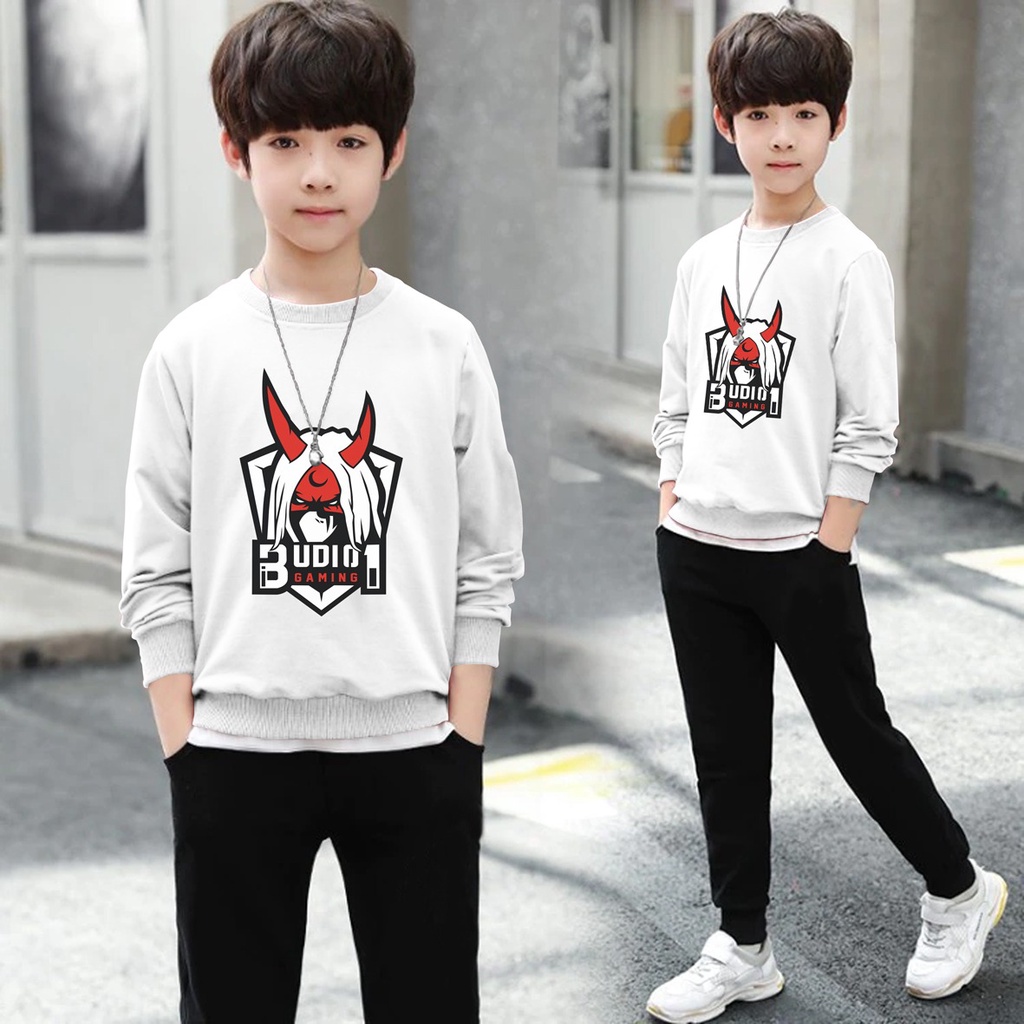 Switer Budio Terbaru / Sweater Anak Laki-laki /  Sweeter Gaming Bahan Babyterry / FLAVA_STORE