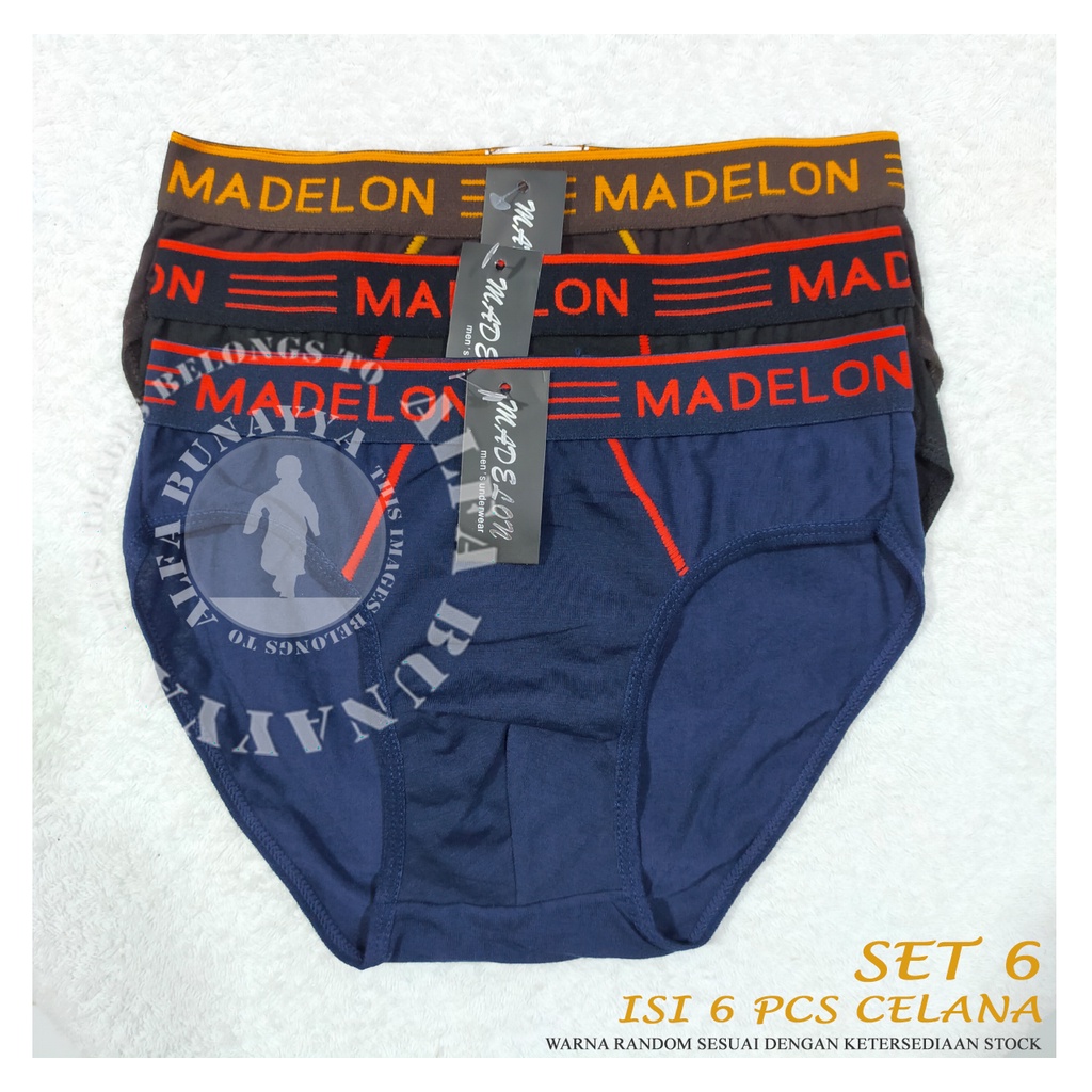 3 Celana Dalam Pria MADELON BRIEF - MDBR5 - CD Dewasa - Remaja