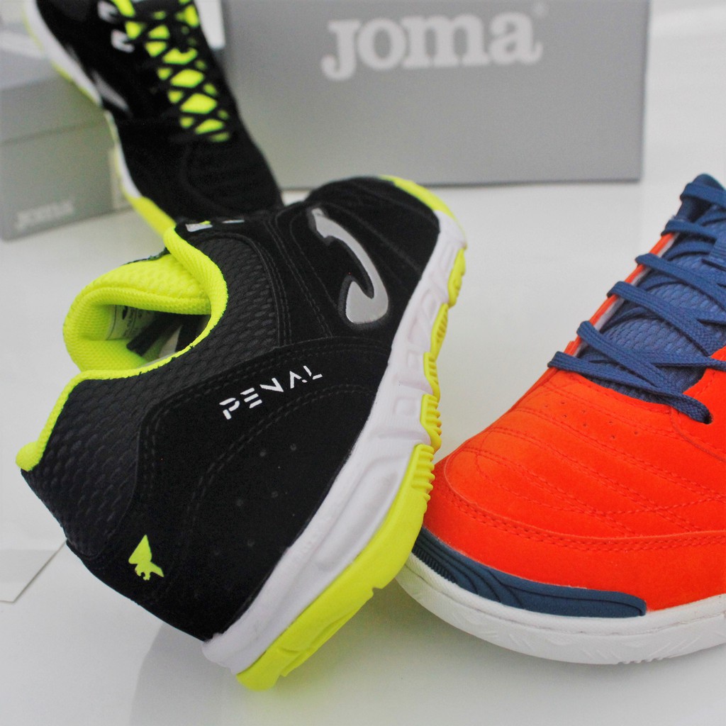 SEPATU FUTSAL JOMA PENALTI 2007 IN - Orange (100% ORIGINAL)