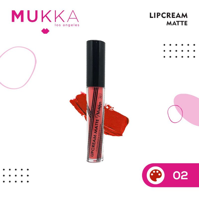 LIP CREAM MATTE BRAND MUKKA LOS ANGELES