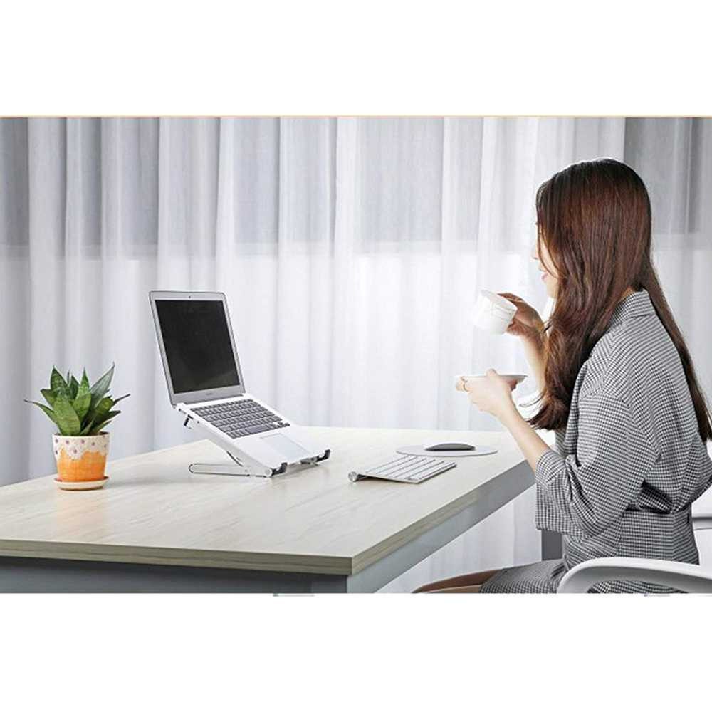 Best Seller ! BUBM N1 Adjustable Foldable Laptop Stand Aluminium - DNZJ-02 (ORI)