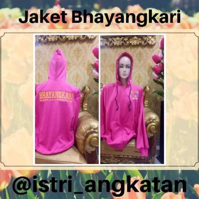Jaket Bhayangkari Ukuran S - XL