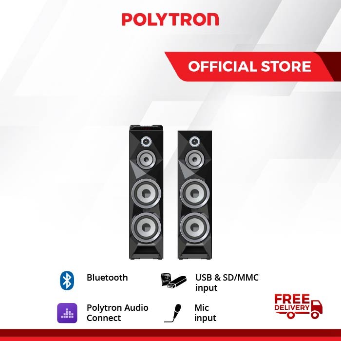 POLYTRON Active Speaker PAS 8B22 /-FM / Speaker Aktif PAS8B22