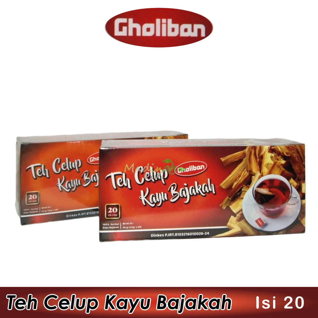 Teh Celup Kayu Bajakah Gholiban 20 Kantong