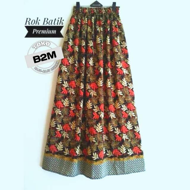 Rok JUMBO - Skirt Umbrella Batik - Rok Bawah JUMBO - Big Size Skirt - BUKAN ROK PENDEK-1