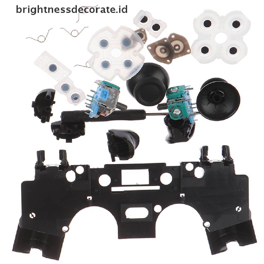 Kit Tombol Trigger L1 R1 L2 R2 3d Analog Joystick Untuk Perbaikan Ps4