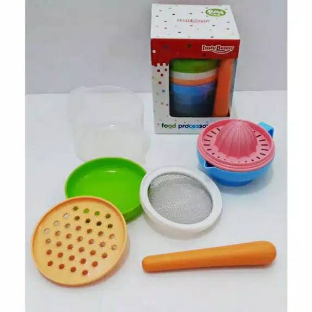 LUSTY BUNNY - FOOD PROCESSOR SET LB1374 / PENGOLAH MAKANAN MPASI BAYI
