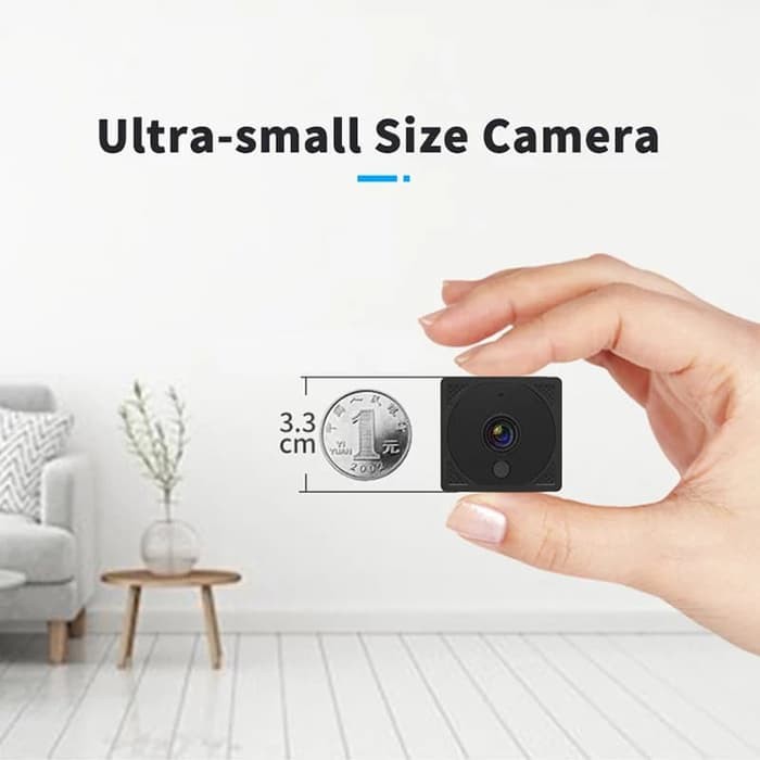 KAMERA CCTV MINI WIFI TERSEMBUNYI OUTDOOR CAMERA PENGINTAI MINI KECIL TANPA KABEL SPY CAM CAMERA 14