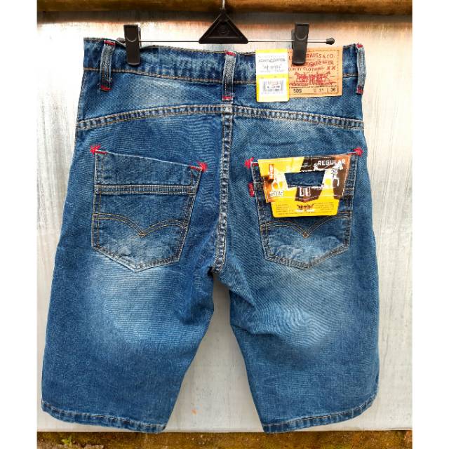 CELANA JEANS PENDEK PRIA PREMIUM