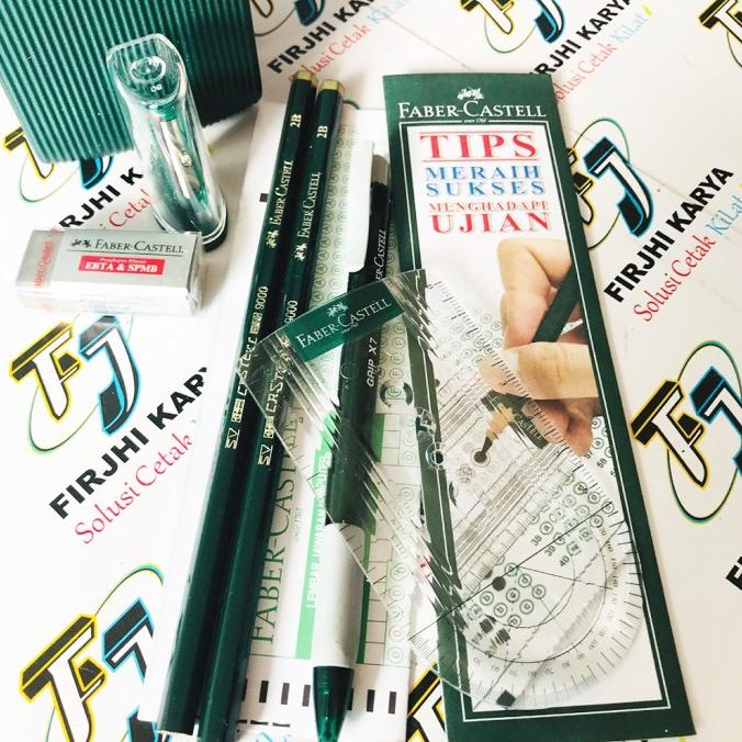 

Paket Perlengkapan Ujian Sekolah 1 Set Alat Tulis Faber-Castell