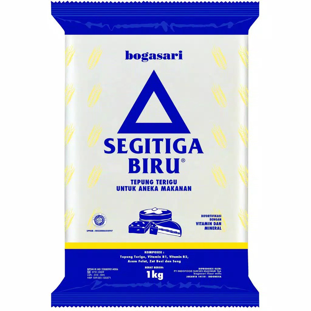

Terigu Segitiga Biru Ekonomis 1kg