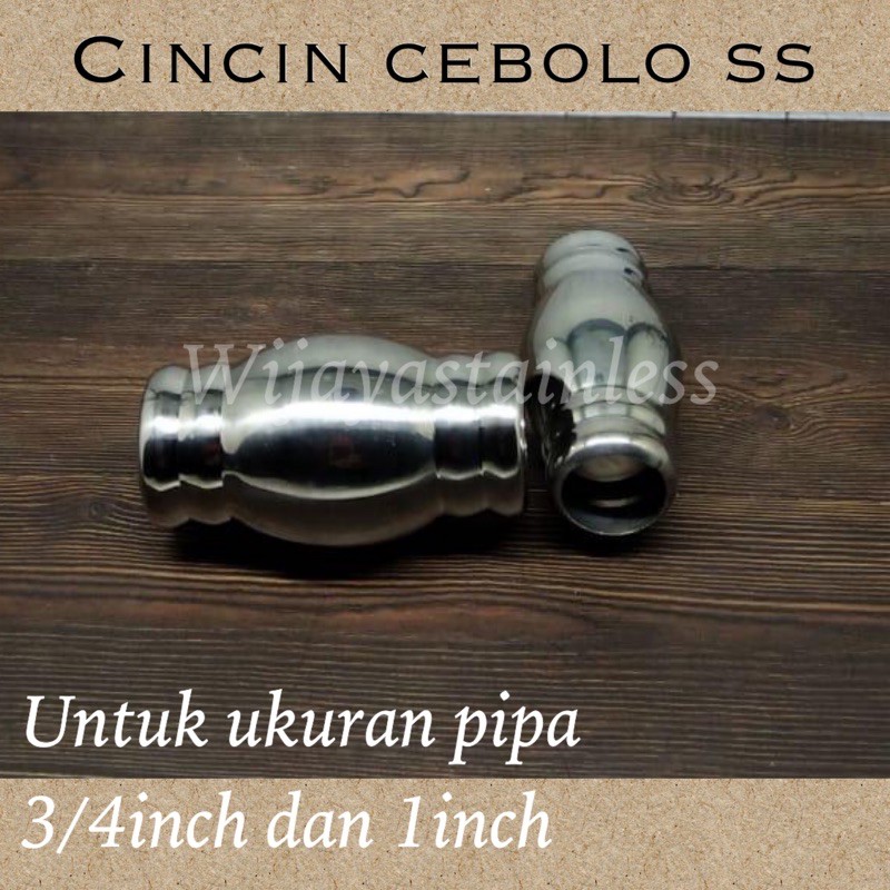 [3/4 & 1 INCH] CINCIN CEBOLO STAINLESS STEEL ACCESSORIES BALKON TERALIS RAILING STENLIS