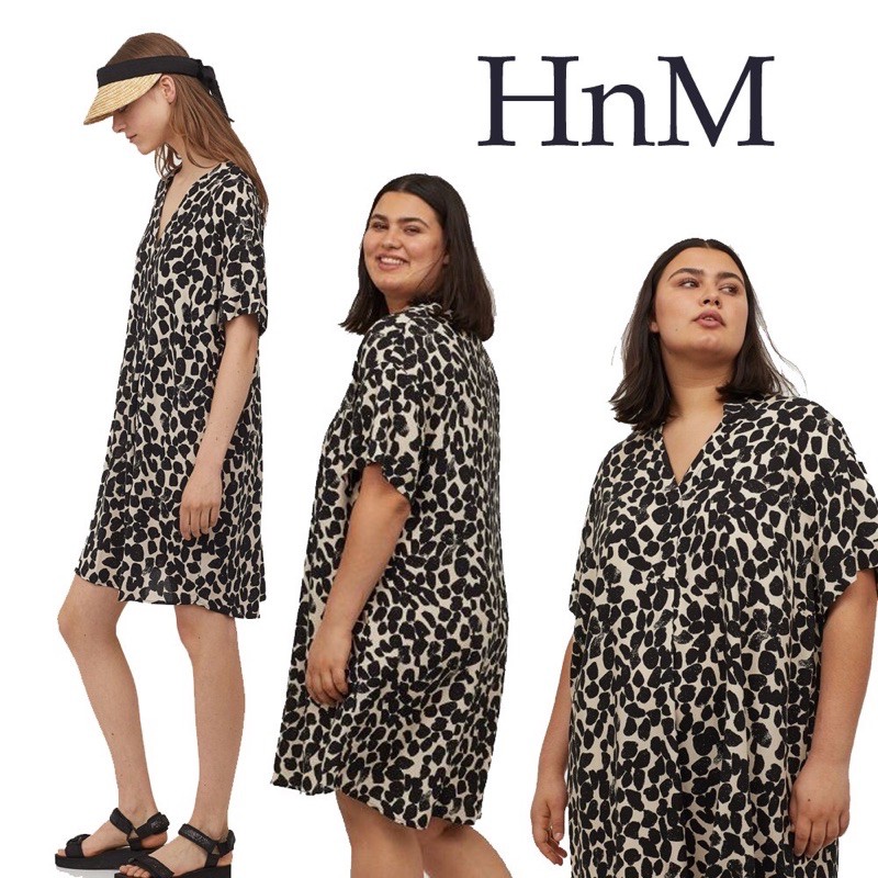 DRESS MURAH DRESS HNM / hm v neck dress