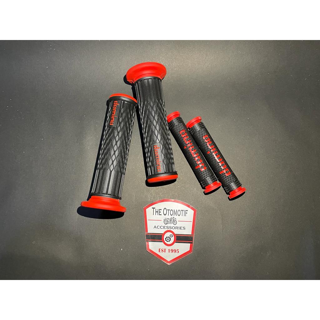 Paket Handgrip Handfat Domino Jaring Plus Karet Handle Jari Domino Bisa Untuk Semua Motor