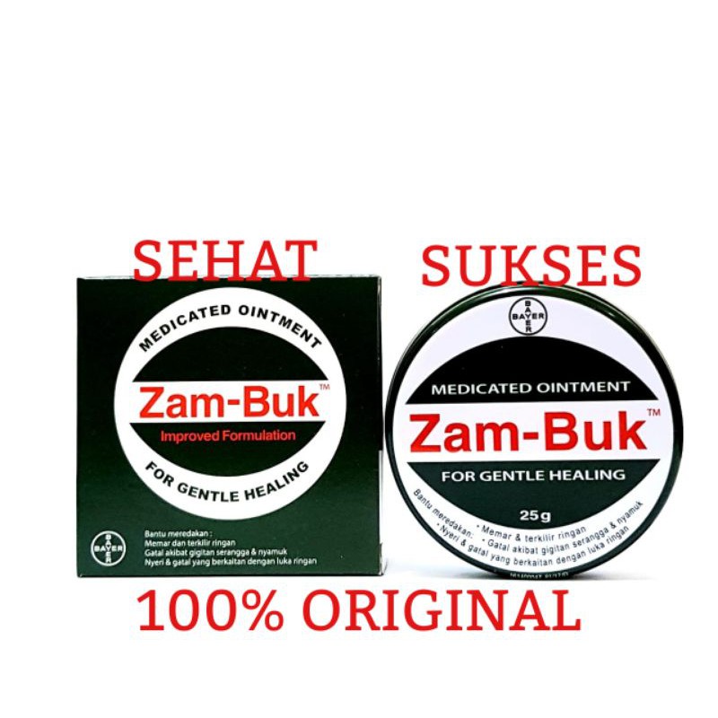 Zambuk/Zam-Buk  Bayer 25 Gr - Obat luka Memar &amp; Keseleo