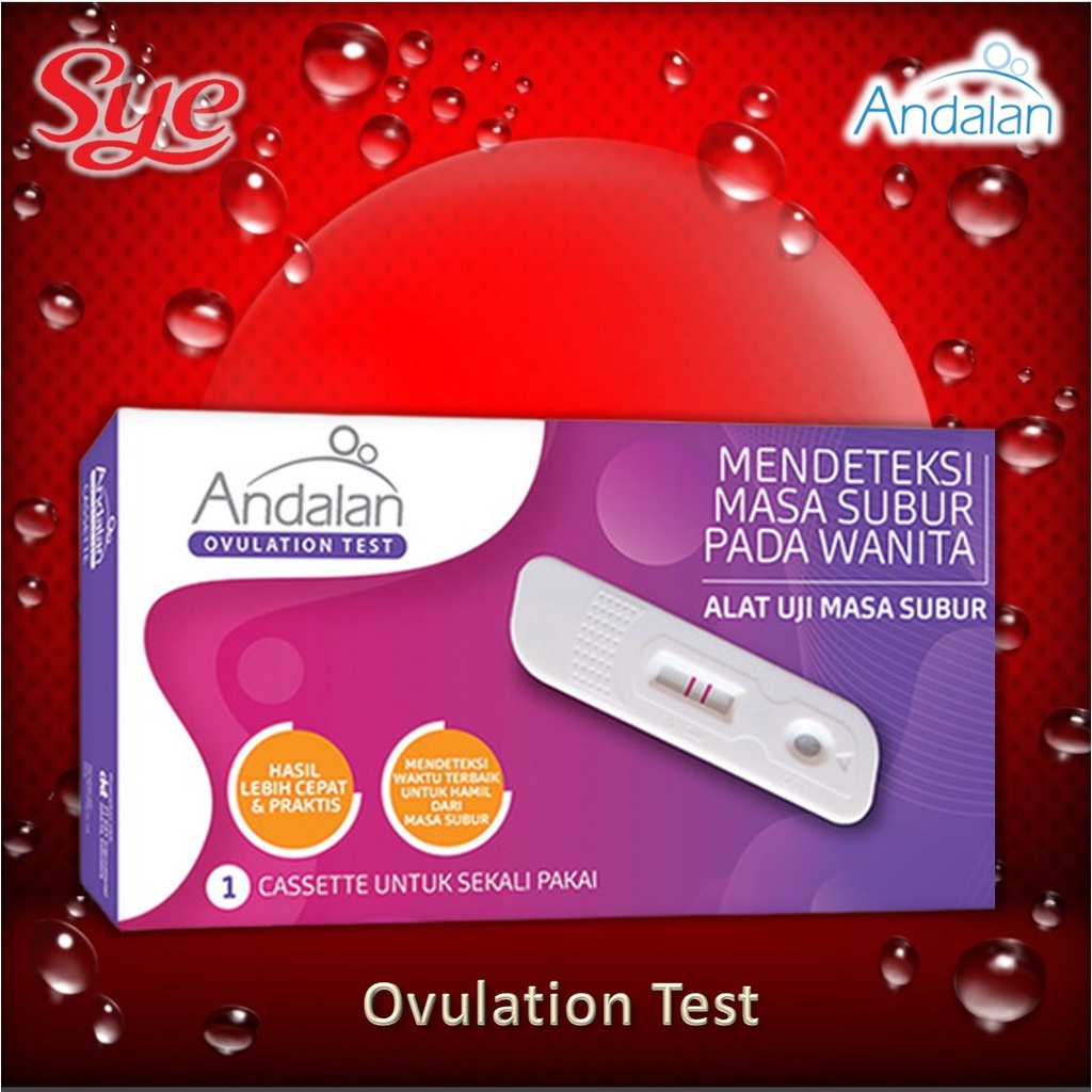 BPOM TEST PACK KESUBURAN - ANDALAN OVULATION TEST KIT / ALAT TEST KESUBURAN / SYE