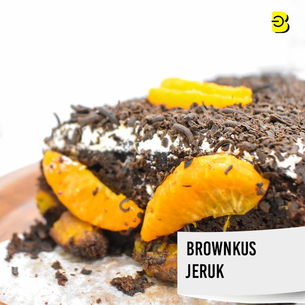 

BROWNIES BUAH JERUK SEGAR TERBARU | FRUIT BROWNIES JERUK BELIDIKITA