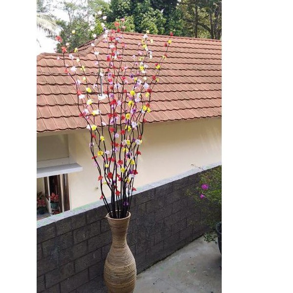 BUNGA SAKURA BAMBU ULIR CENDANI