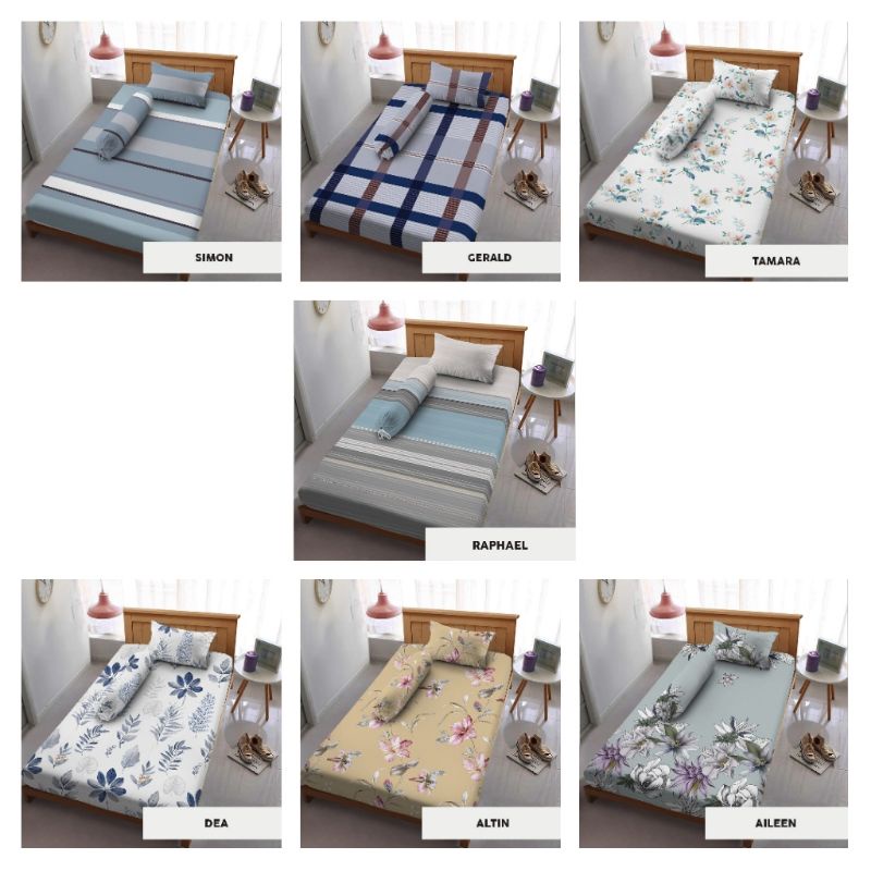 SPREI KINTAKUN DLUXE UK 120X200 TINGGI 30 AILEN,TAMARA,SIMON,RAPHAEL,GERALD,ALTIN,DEA